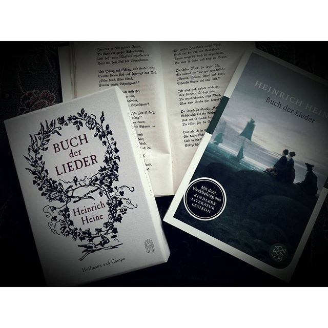 Und-immer-wieder-IM-BUCH-DER-LIEDER-Lesung.
Heine, meine Liebe.
#books #bookstagram #literature #heine